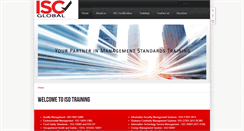 Desktop Screenshot of isc-training.com